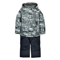 Two piece boy kid snowsuit - Bears