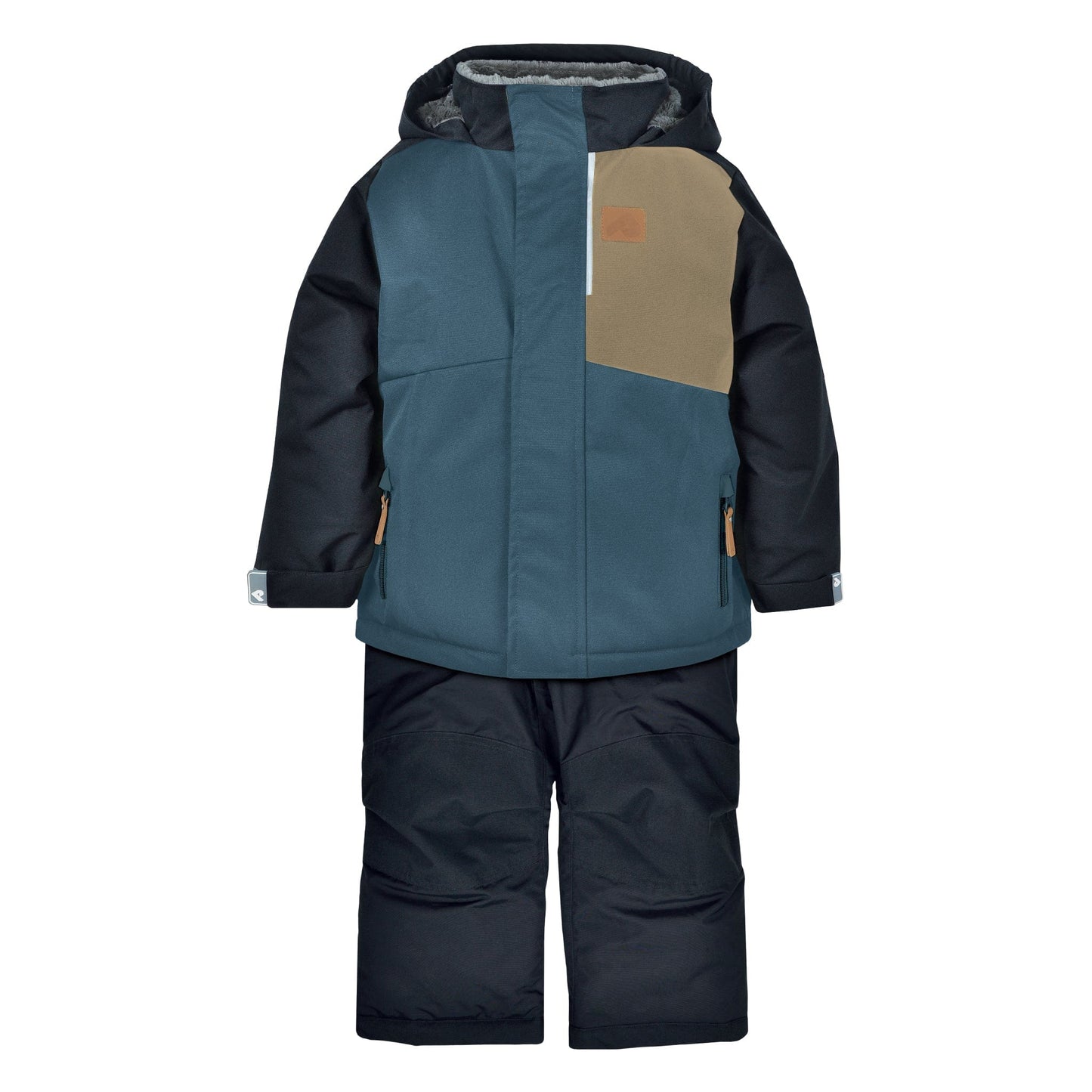 Two piece boy kid snowsuit - Rorqual