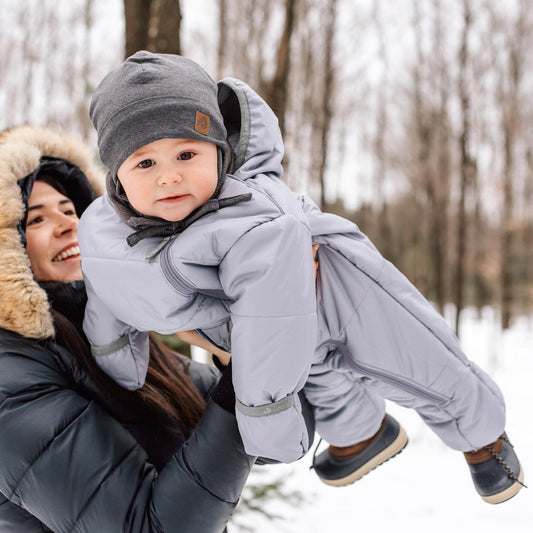 Habit de neige 1 pièce pour bébé - Galet