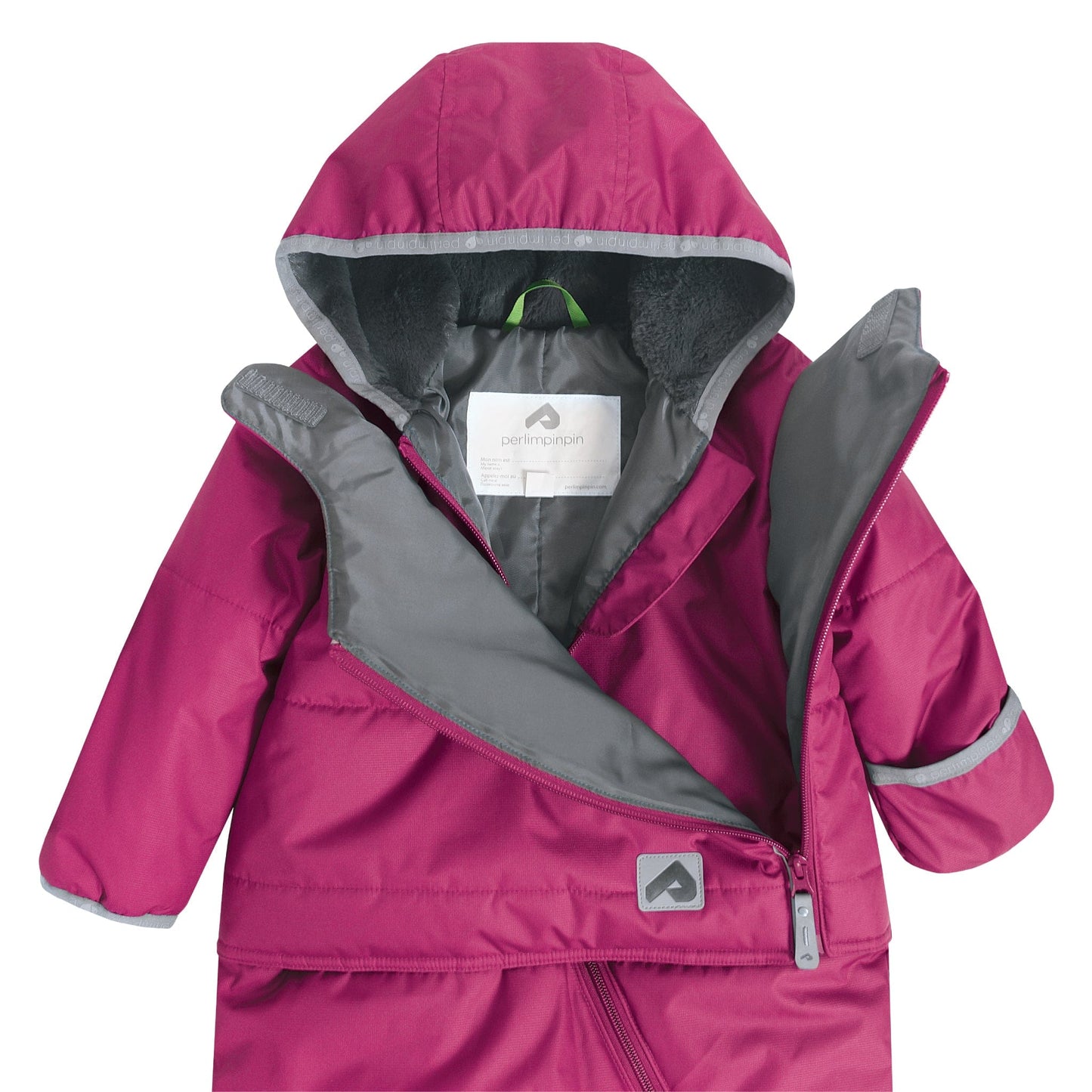 Habit de neige 1 pièce pour bébé - Cassis
