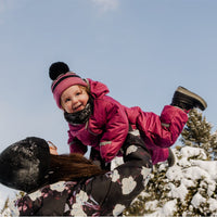 Habit de neige 1 pièce pour bébé - Cassis