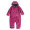 One piece baby snowsuit - Blackcurrant