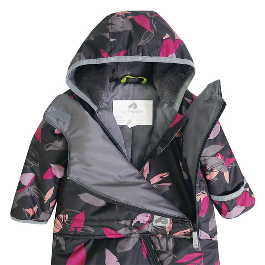 One piece baby snowsuit - Foliage