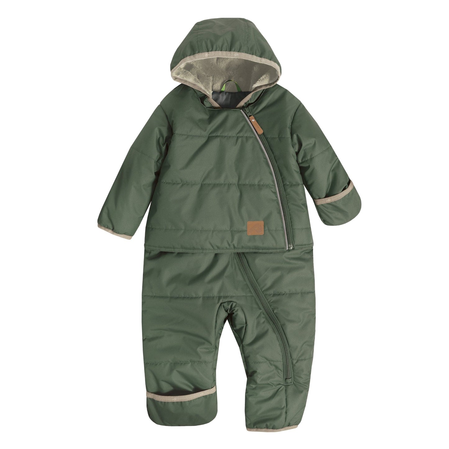 Habit de neige 1 pièce pour bébé - Armée