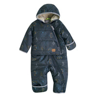 One piece baby snowsuit - Goggles
