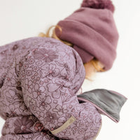Habit de neige 1 pièce pour bébé - Floral