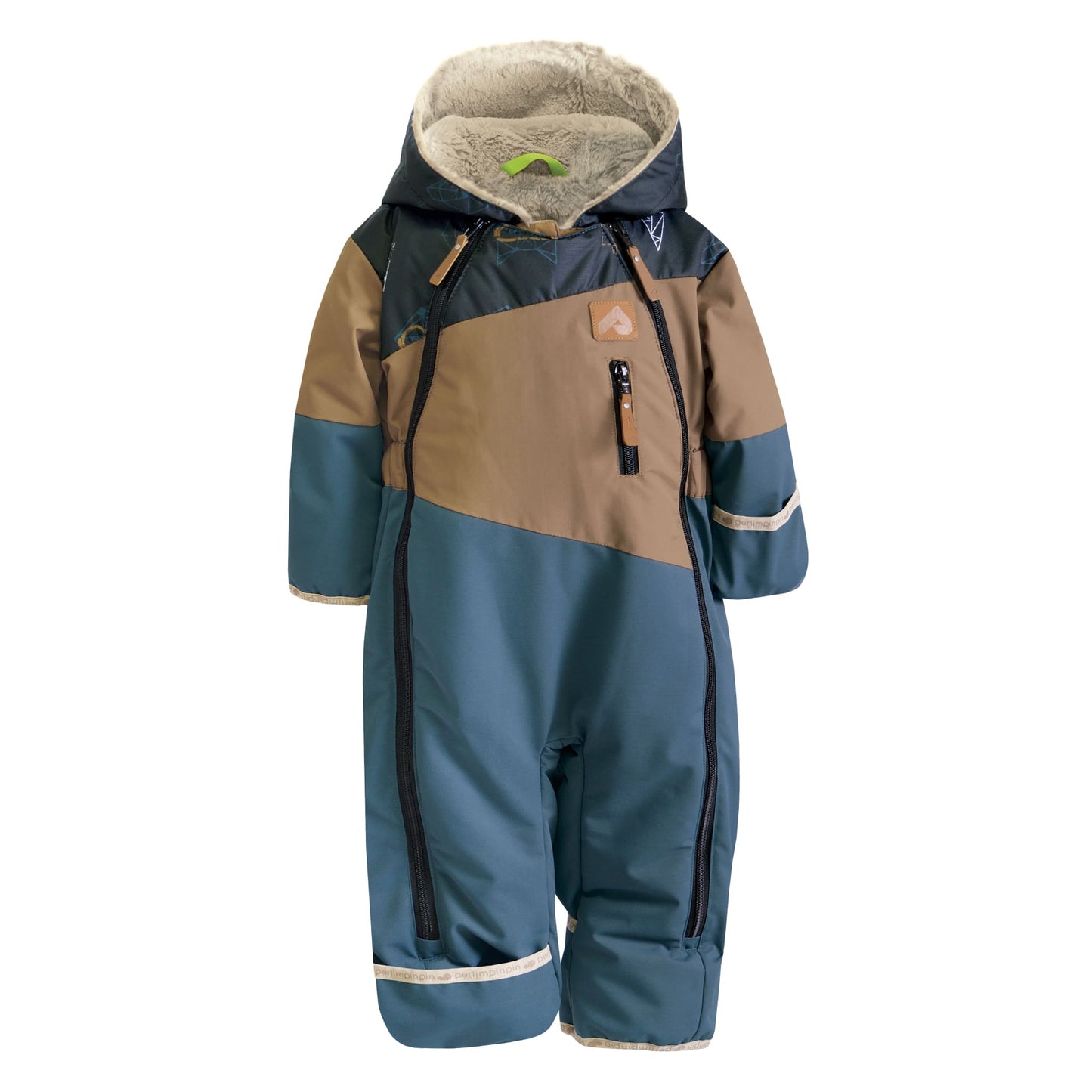 One piece baby snowsuit - Goggles