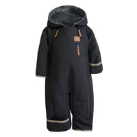Habit de neige 1 pièce pour bébé - Noir