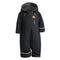 One piece baby snowsuit - Black