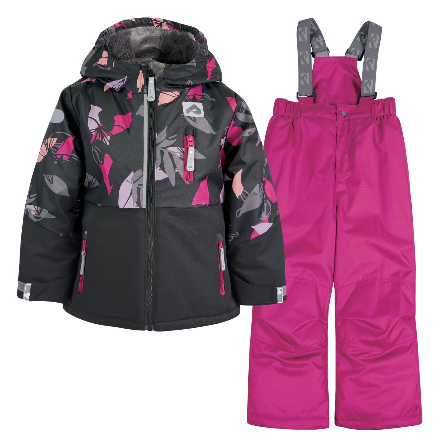 Two piece kid snowsuit - Foliage