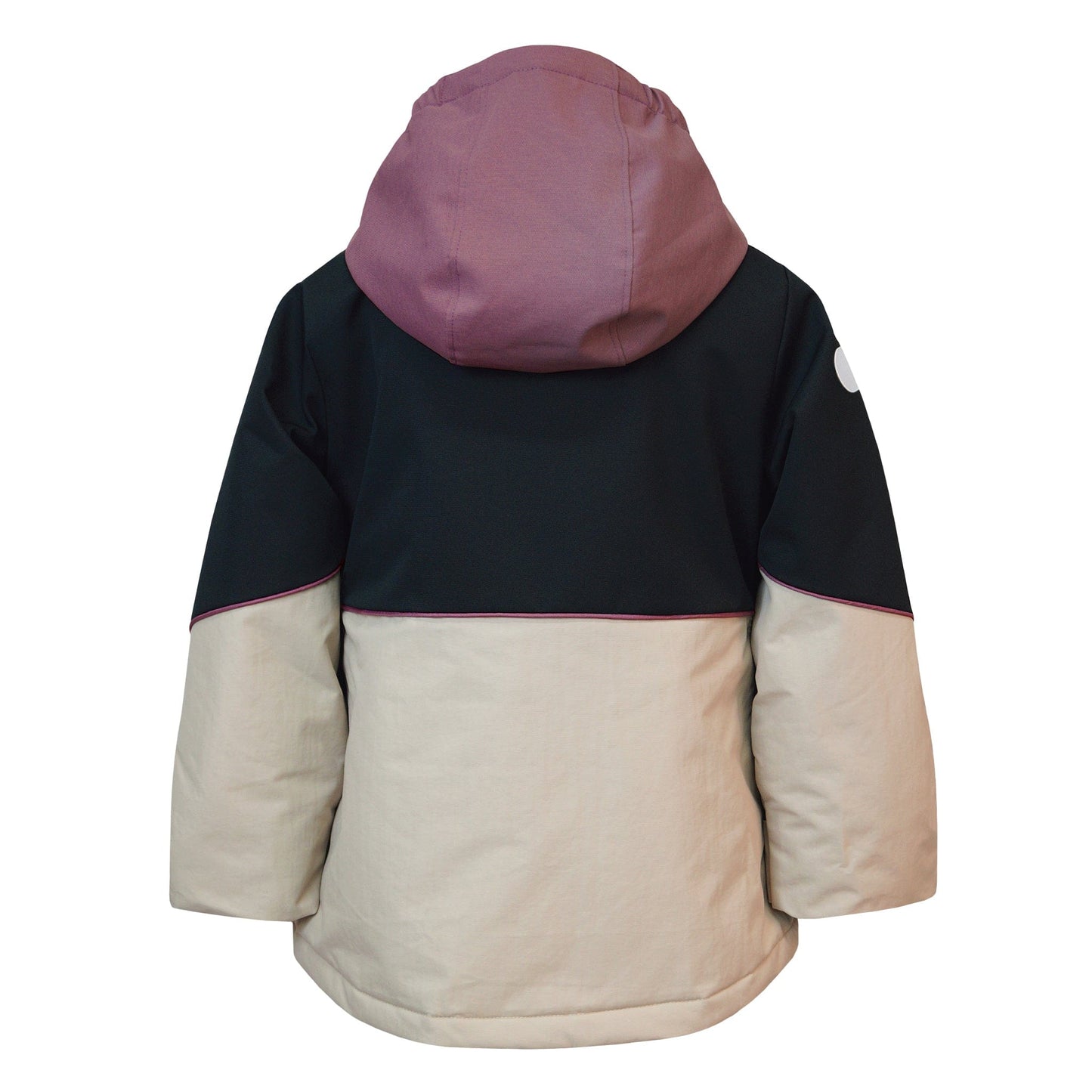 Habit de neige 2 pièces - Prune, noir et beige