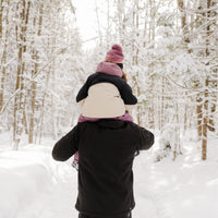 Habit de neige 2 pièces - Prune, noir et beige