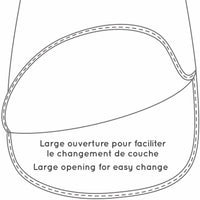 Sac de nuit matelassé en bambou - Prince Ourson (1.0 tog)