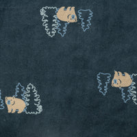 Velvet baby sleeper - Bears