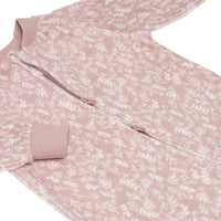 Velvet baby sleeper - Floral