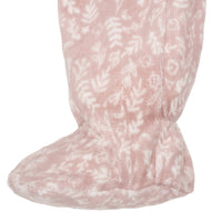 Velvet baby sleeper - Floral