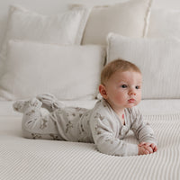 Pyjama pour bébé en velours - Renard