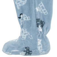 Pyjama pour bébé en velours - Polaire