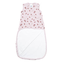 Velvet sleep sack - Apples (1.0 tog)