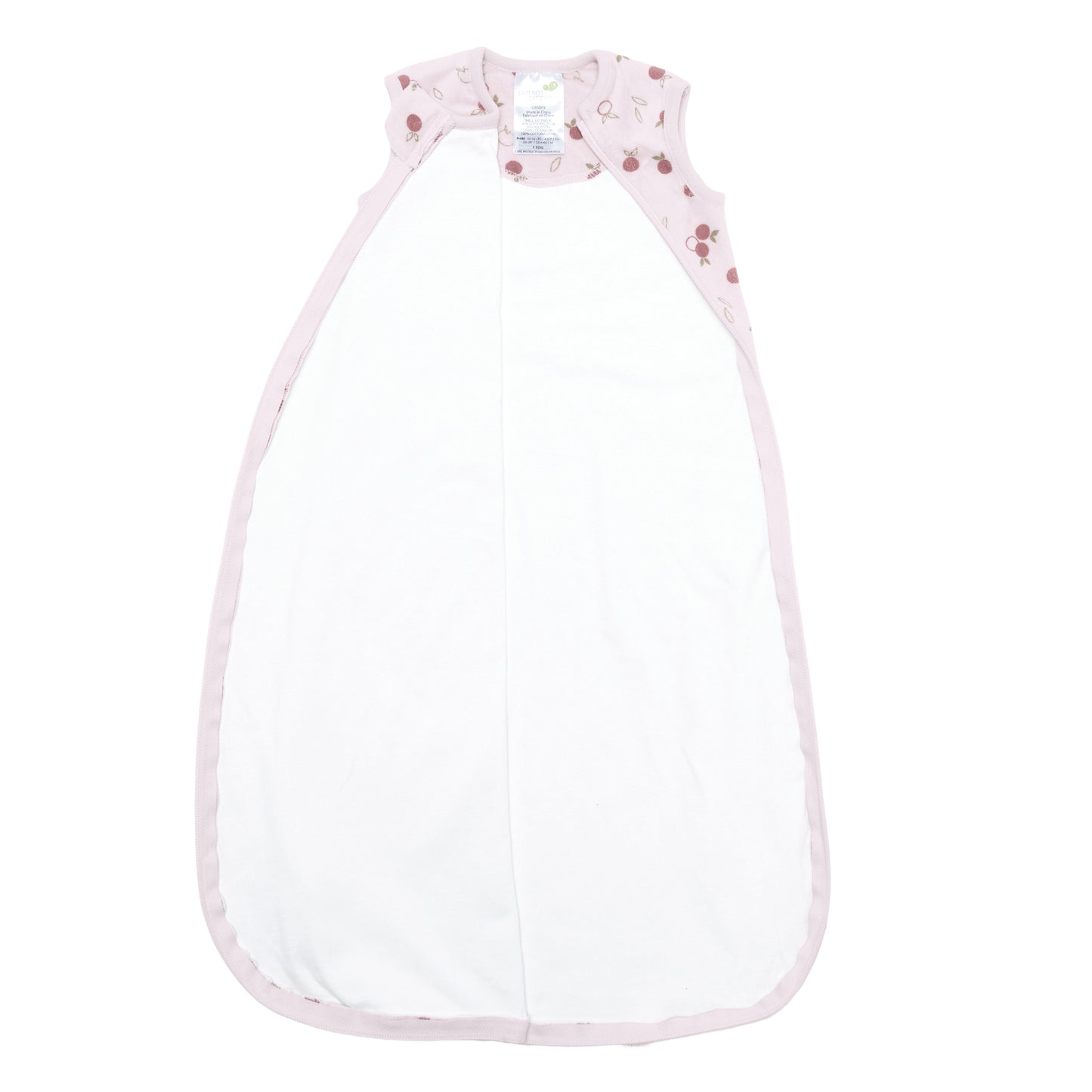 Velvet sleep sack - Apples (1.0 tog)