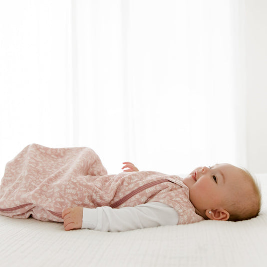 Velvet sleep sack - Floral (1.0 tog)