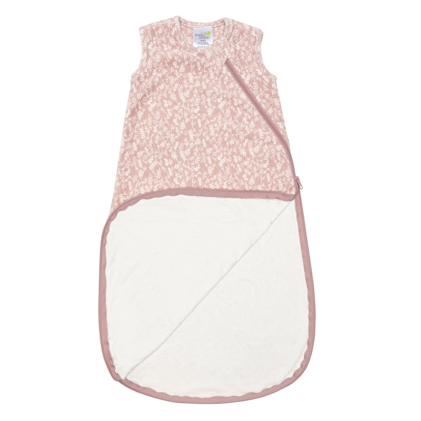 Velvet sleep sack - Floral (1.0 tog)