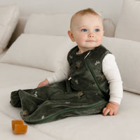 Velvet sleep sack - Forest (1.0 tog)