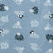 Velvet sleep sack - Polar (1.0 tog)
