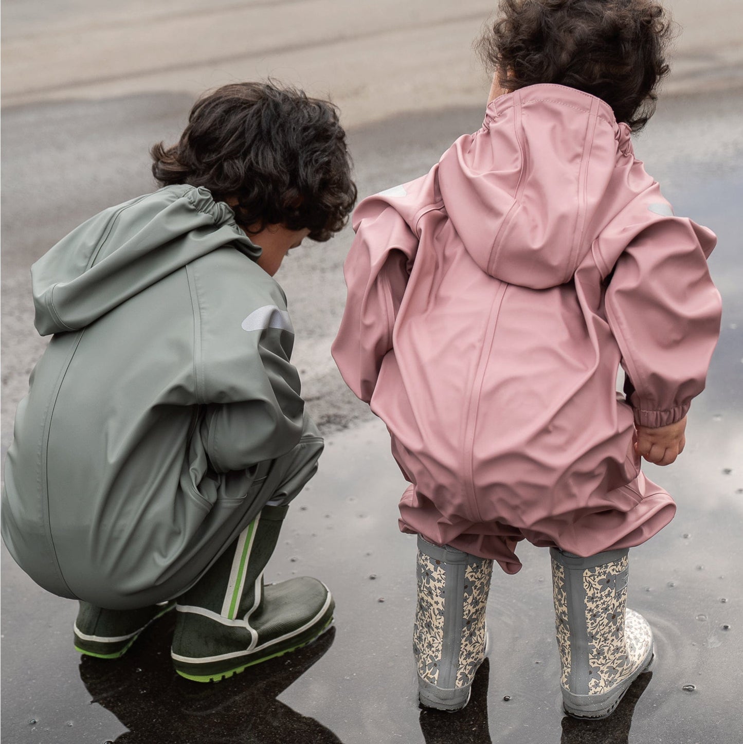 Rainwear one-piece suit - Kaki