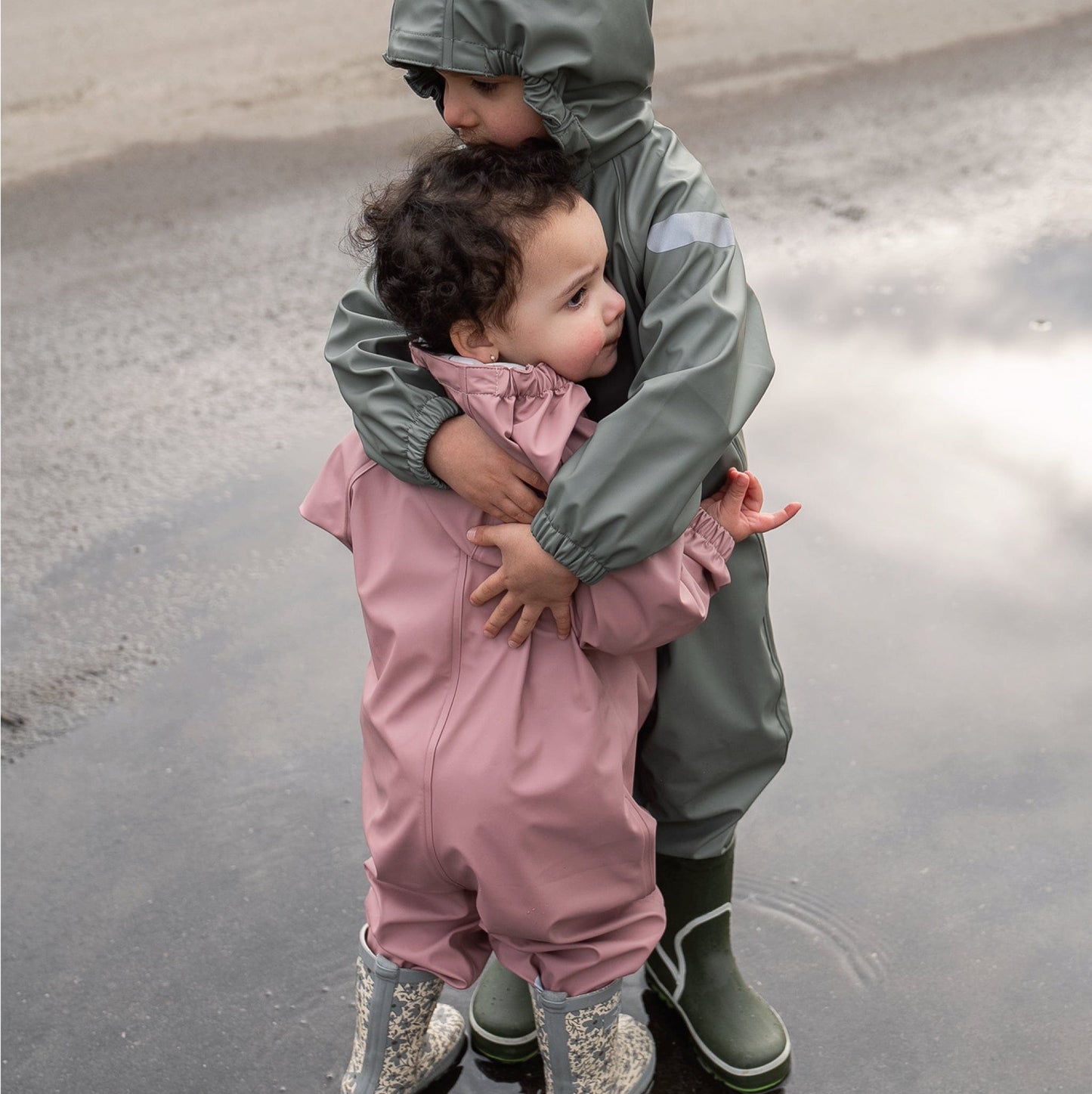 Rainwear one-piece suit - Peony