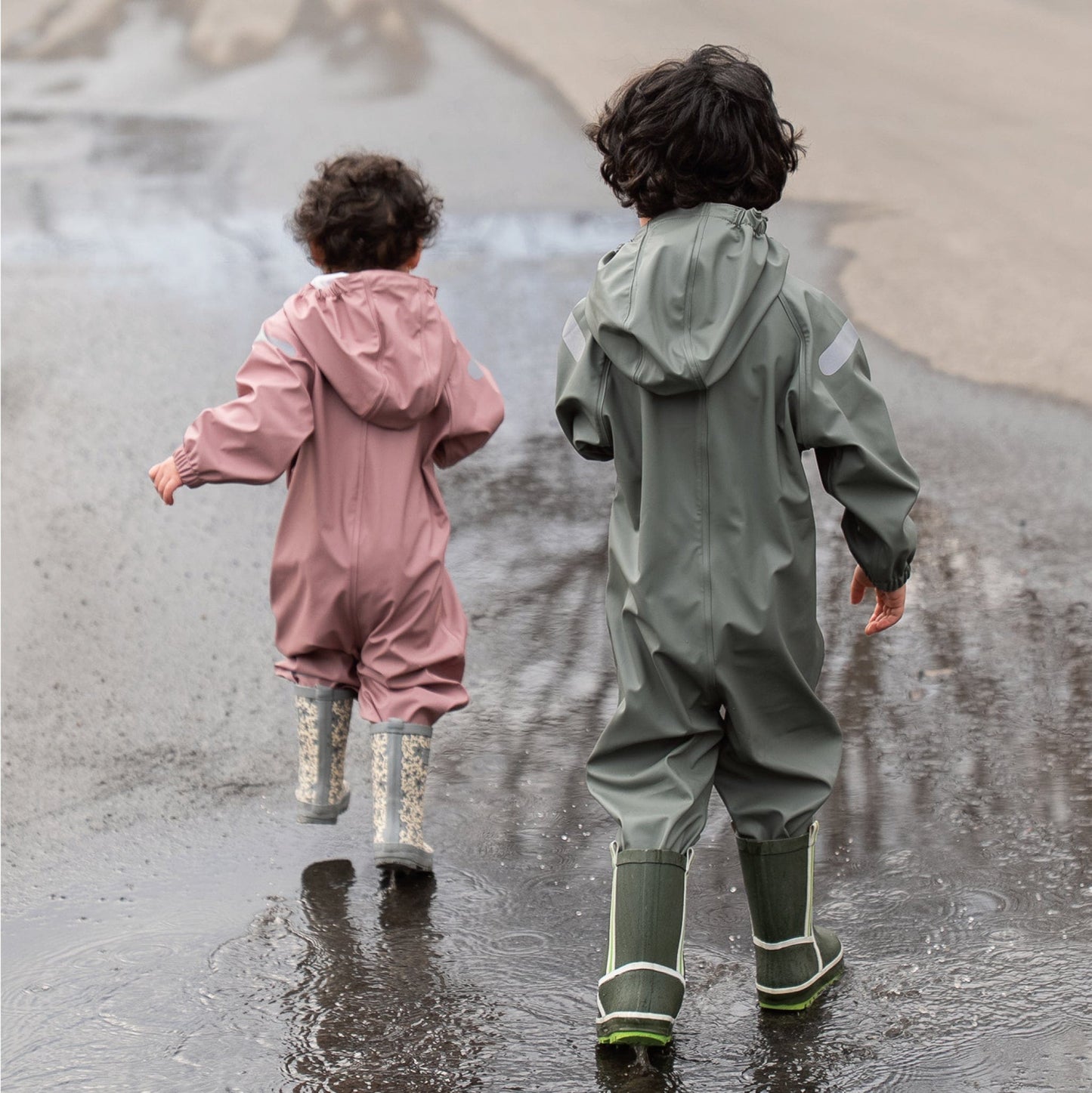 Rainwear one-piece suit - Kaki