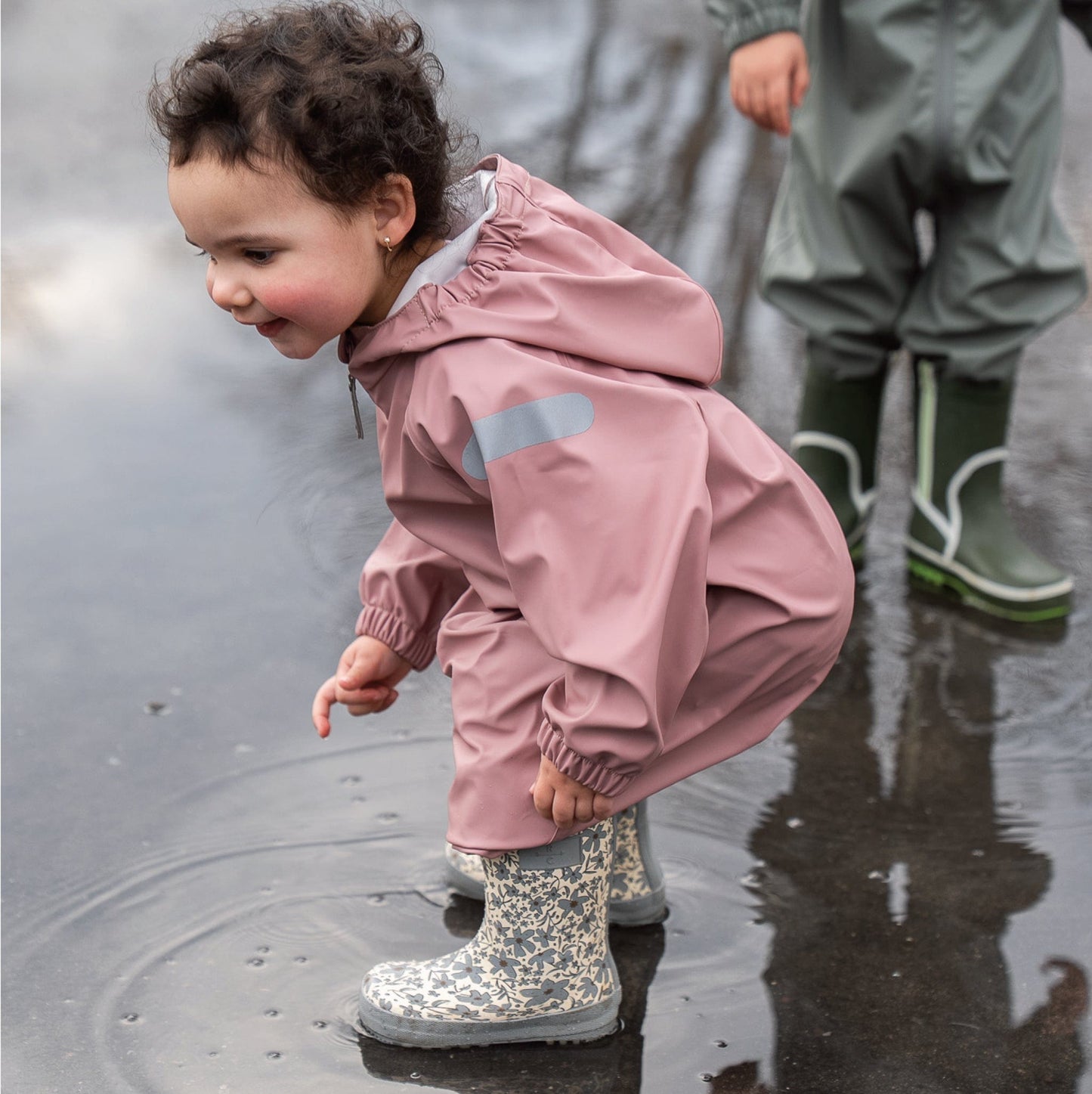 Rainwear one-piece suit - Peony