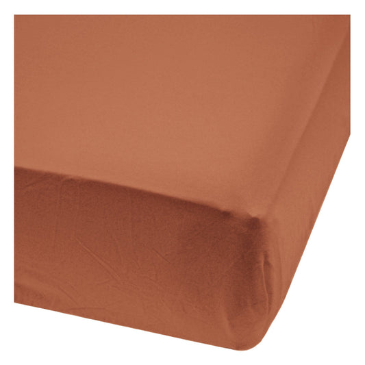 Bamboo fitted sheet - Cayenne