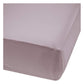Bamboo fitted sheet - Plum
