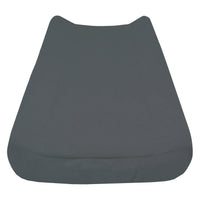 Housse matelas à langer en bambou - Charcoal