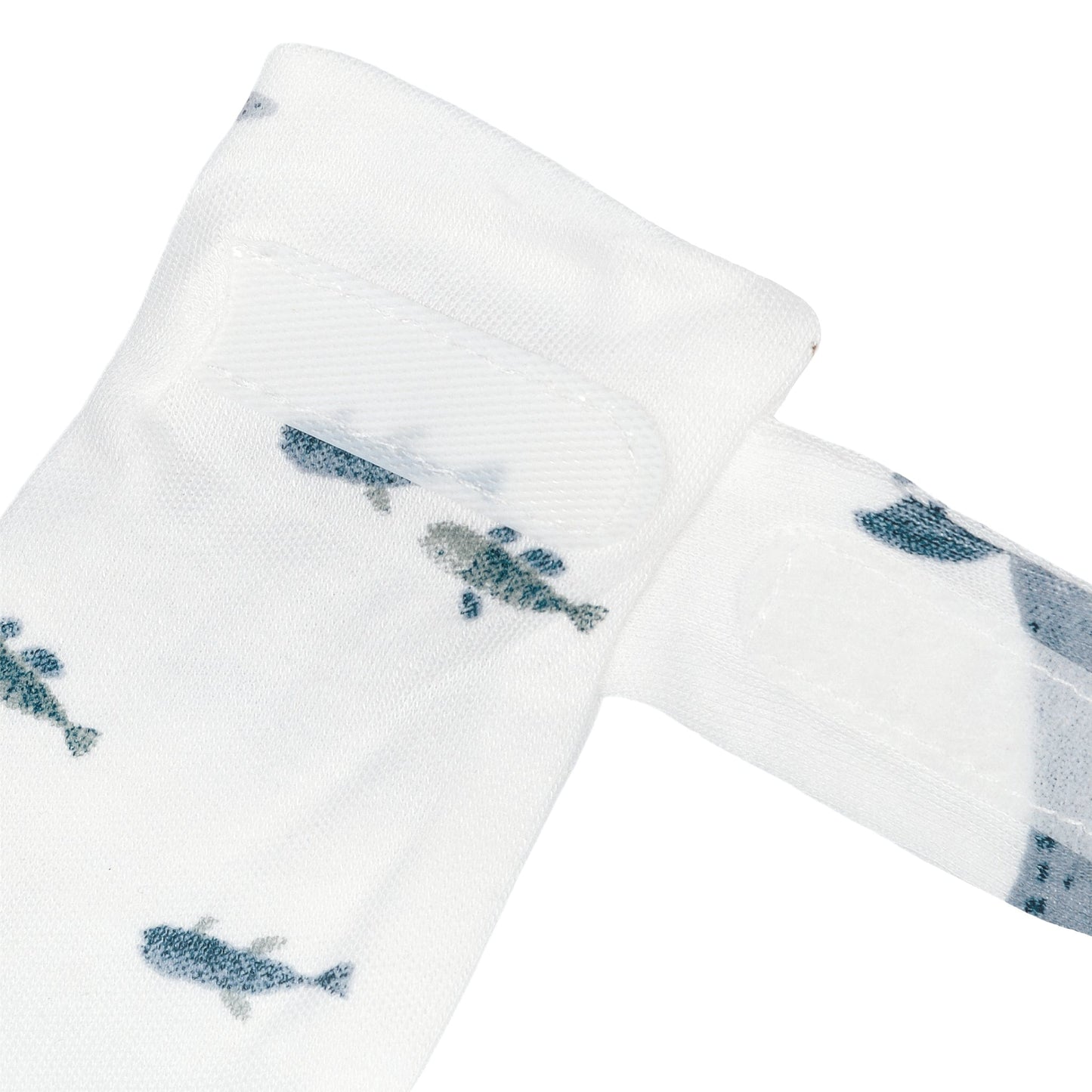 Newborn bamboo scratch mittens - Deep Sea