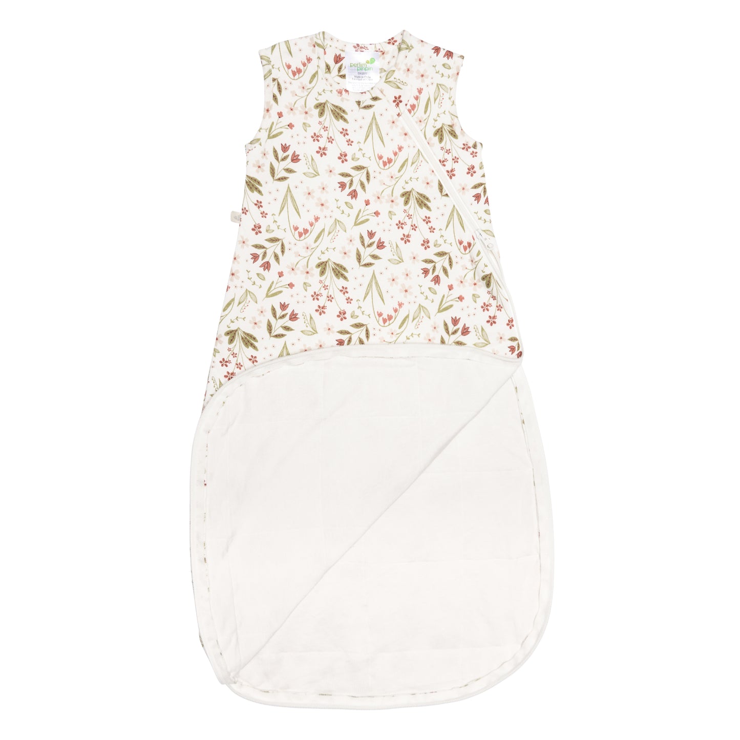 Quilted bamboo sleep bag - Bloom (1.0 tog)