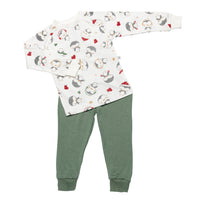 Bamboo pajama set - Xmas Penguins