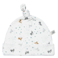 Newborn bamboo knotted hat - Mice