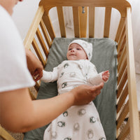 Newborn bamboo knotted hat - Porcupines