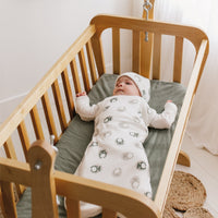 Newborn bamboo knotted hat - Porcupines