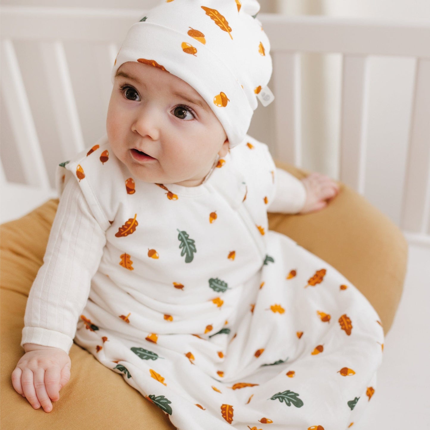 Bamboo nursing pillow - Honey