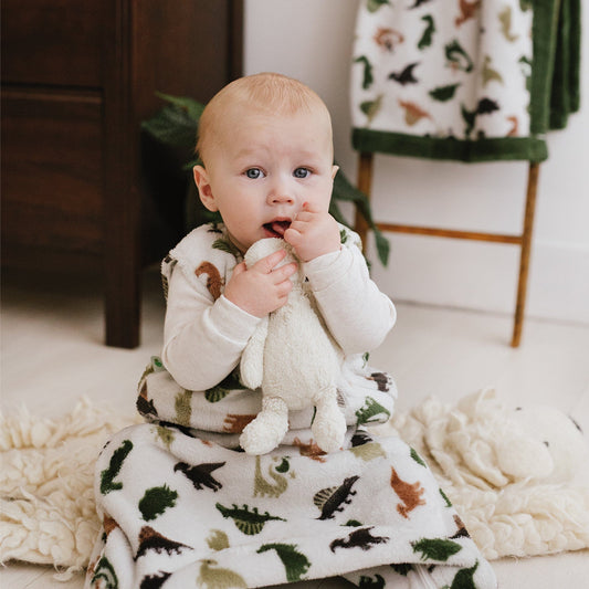 Plush blanket - Dinos