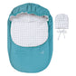 Infant mid-season bunting bag - Azur