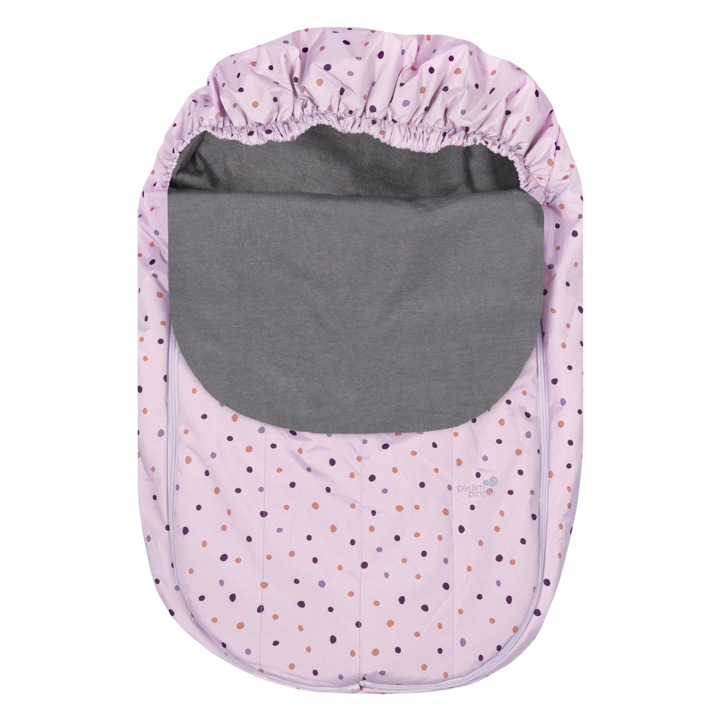 Infant mid-season bunting bag - Dots
