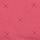 Cotton jersey neck warmer - Pink Squares