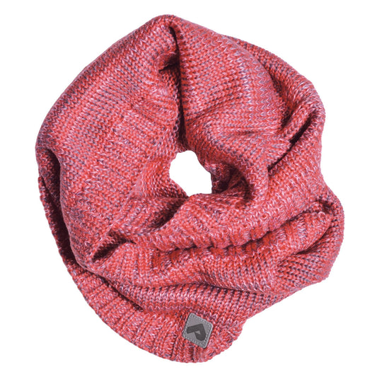 Knitted infinity scarf - Multi Pink