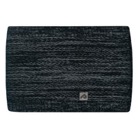 Knitted infinity scarf - Black & Gray