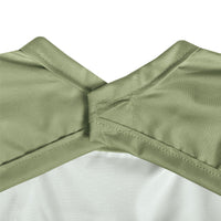 Bib with sleeves - Moss