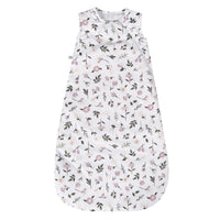 Woven cotton sleep sack - Floral (2.0 togs)